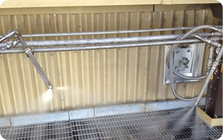 NOx Reduction process done with Selective Non-Catalytic Reduction (SNCR) technology