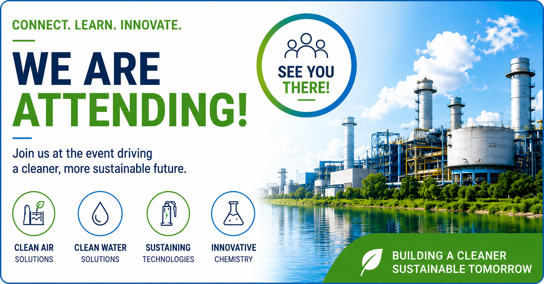 Banner of Industrial Clean Energy Conference EES is attending